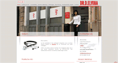 Desktop Screenshot of dokterelviha.com